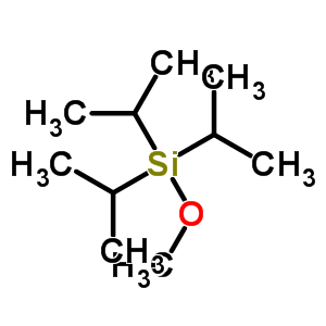 三异丙基甲氧基硅烷结构式_33974-42-4结构式
