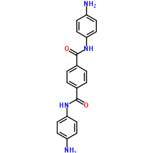 N,N-双(4-氨基苯基)苯-1,4-二羧酰胺结构式_34066-75-6结构式