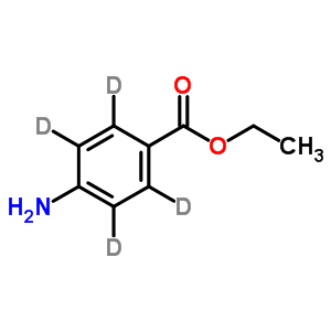 苯佐卡因-D4氘代结构式_342611-08-9结构式