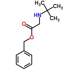 2-(叔丁基氨基)乙酸苄酯结构式_343319-03-9结构式