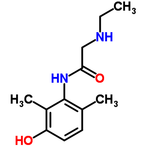 3-羟基-N-去乙基利多卡因结构式_34604-56-3结构式