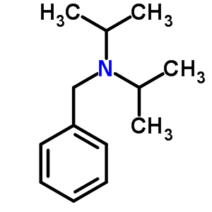苄基二异丙胺结构式_34636-09-4结构式
