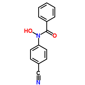 n-(4-氰基苯基)-n-羟基-苯甲酰胺结构式_34749-71-8结构式