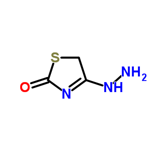 4-肼基-3-噻唑啉-2-酮结构式_34794-85-9结构式