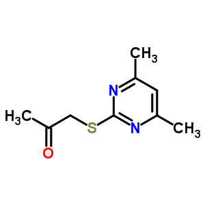 1-[(4,6-二甲基-2-嘧啶)硫代]乙酮盐酸盐结构式_348138-15-8结构式