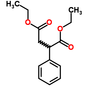 2-苯基琥珀酸二乙酯结构式_34861-81-9结构式