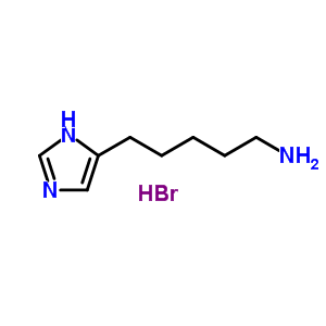 5-(4-咪唑)戊胺结构式_34973-91-6结构式