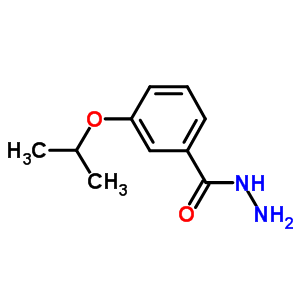 3-异丙氧基苯并肼结构式_350989-60-5结构式