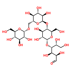 (2R,3R,4R,5R)-4-[(2R,3R,4R,5S,6R)-3,4-二羟基-6-(羟基甲基)-5-[(2R,3R,4S,5S,6R)-3,4,5-三羟基-6-[[(2S,3R,4S,5S,6R)-3,4,5-三羟基-6-(羟基甲基)四氢吡喃-2-基]氧基甲基]四氢吡喃-2-基]氧基四氢吡喃-2-基]氧基-2,3结构式_35175-16-7结构式