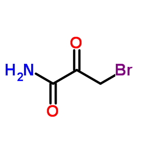 3-溴-2-氧代丙酰胺结构式_35293-21-1结构式