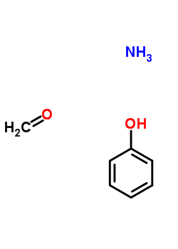 Formaldehyde, polymer with ammonia and phenol)Structure,35297-54-2Structure Formaldehyde, polymer with ammonia and phenol) Structure,35297-54-2Structure