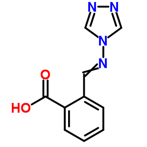 2-[(4h-1,2,4-噻唑-4-基亚氨基)甲基]-苯甲酸结构式_35546-44-2结构式