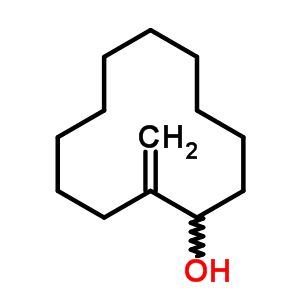 2-亚甲基环十二烷-1-醇结构式_35595-81-4结构式