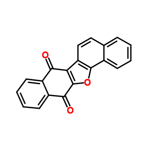 二萘并[1,2-b:2,3-d]呋喃-7,12-二酮结构式_3561-04-4结构式