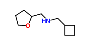 环丁基-n-((四氢呋喃-2-基)甲基)甲胺结构式_356539-88-3结构式