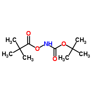 (叔丁氧基羰基氨基) 2,2-二甲基丙酸酯结构式_35657-40-0结构式