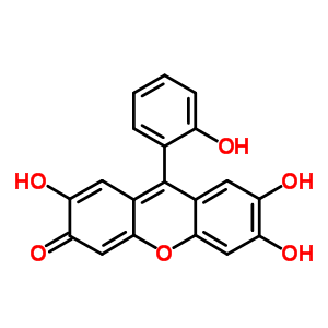水杨基荧光酮结构式_3569-82-2结构式