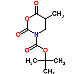 5-甲基-2,6-二氧代-[1,3]噁嗪烷-3-羧酸叔丁酯结构式_357610-32-3结构式