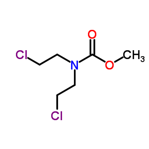 N,N-双(2-氯乙基)氨基甲酸甲酯结构式_35875-89-9结构式