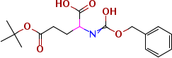 Z-dl-glu-otbu结构式_3588-59-8结构式