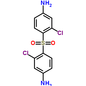 4,4-磺酰基双[3-氯-苯胺结构式_35880-73-0结构式