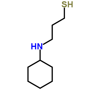 3-(Cyclohexylamino)propane-1-thiol Structure