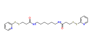 1,6-己烷-双-[3-(2-吡啶二硫代)丙酰胺]结构式_359435-46-4结构式