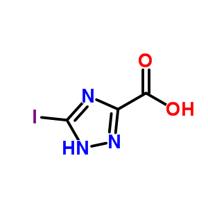 5-碘-1H-1,2,4-噻唑-3-羧酸结构式_36033-56-4结构式