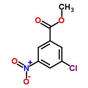 3-氯-5-硝基苯甲酸甲酯结构式_36138-28-0结构式