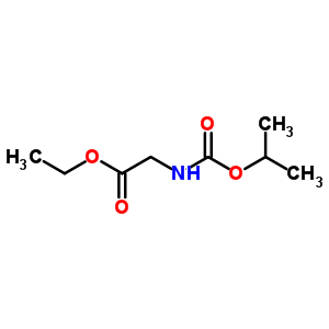 2-(丙烷-2-基氧基羰基氨基)乙酸乙酯结构式_36613-25-9结构式