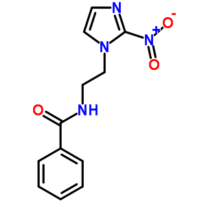 n-[2-(2-硝基-1H-咪唑-1-基)乙基]-苯甲酰胺结构式_36664-11-6结构式