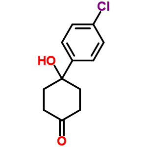 4-(4-氯苯基)-4-羟基环己酮结构式_36716-71-9结构式