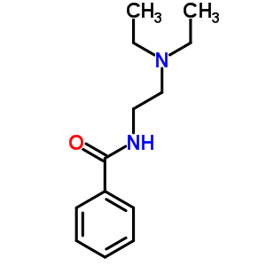 N-(2-(二乙基氨基)乙基)苯甲酰胺结构式_3690-53-7结构式