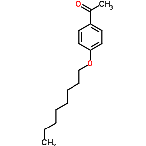 4-辛基苯乙酮结构式_37062-63-8结构式