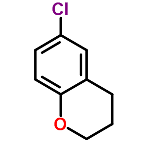  6-氯色满结构式_3722-71-2结构式