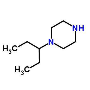 1-(3-戊基)-哌嗪结构式_373356-51-5结构式