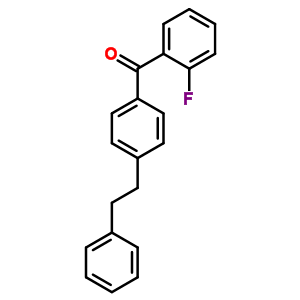 4-(2-氟苯甲酰)联苄基结构式_374105-85-8结构式
