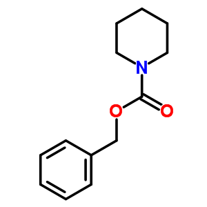 1-哌啶羧酸苄酯结构式_3742-91-4结构式