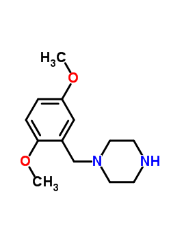 1-(2,5-二甲氧基苄基)哌嗪盐酸盐结构式_374897-99-1结构式