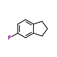 5-氟茚烷结构式_37530-82-8结构式