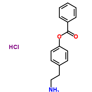(2-氨基乙基)苯甲酸苯酯结构式_37567-31-0结构式