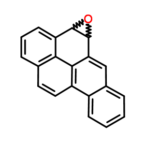 苯并(a)芘-4,5-环氧化物结构式_37574-47-3结构式