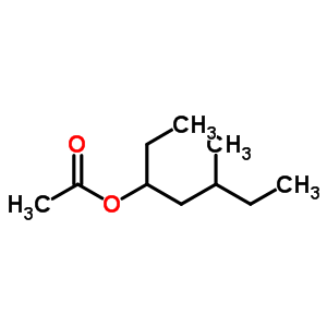 1-乙基-3-甲基乙酸戊酯结构式_375855-08-6结构式