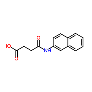 4-(2-Naphthylamino)-4-oxobutanoic acidStructure,37600-46-7Structure 4-(2-Naphthylamino)-4-oxobutanoic acid Structure,37600-46-7Structure