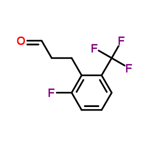 3-(2-氟-6-三氟甲基-苯基)-丙醛结构式_376641-14-4结构式
