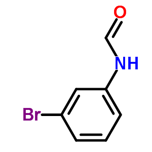 N-(3-溴苯基)甲酰胺结构式_37831-25-7结构式