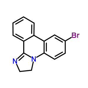 7-溴-2,3-二氢-咪唑并[1,2-f]邻二氮杂菲结构式_38040-78-7结构式