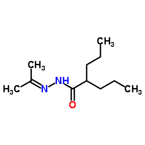 N-(丙烷-2-基氨基)-2-丙基-戊酰胺结构式_38068-35-8结构式