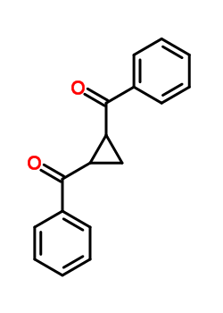 反式-1,2-二苯甲酰基环丙烷)结构式_38400-84-9结构式