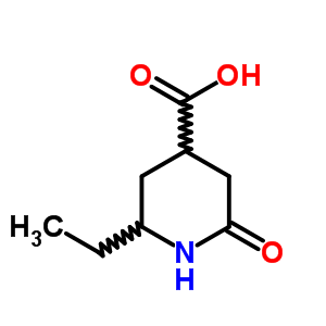 2-乙基-6-氧代-哌啶-4-羧酸结构式_38478-84-1结构式